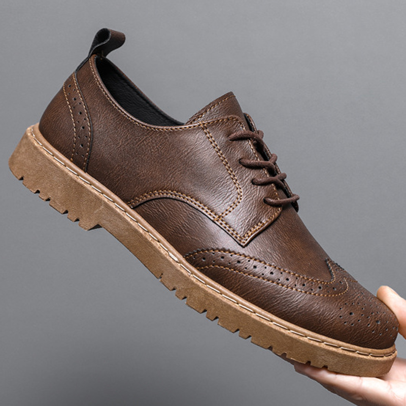 AeroVent™️ Premium Leather Oxford