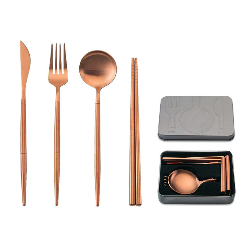 PrestigeCraft™️ Detachable 4pc Cutlery Set