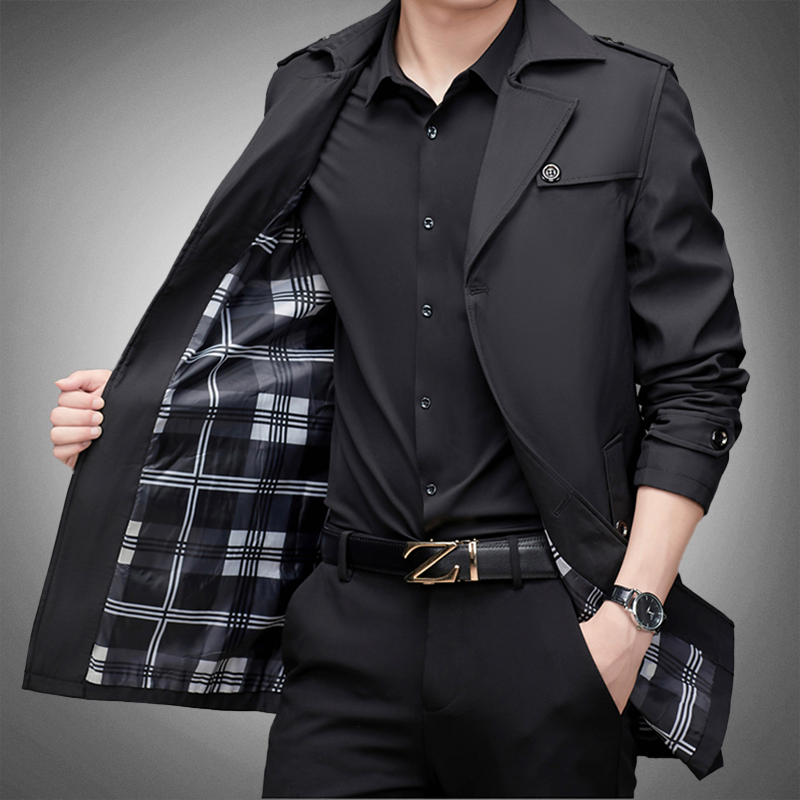 Percival Classic Slim-Fit Trench Coat