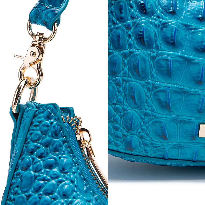 THE BOSS BABE™️ EMBOSSED CROC PURSE