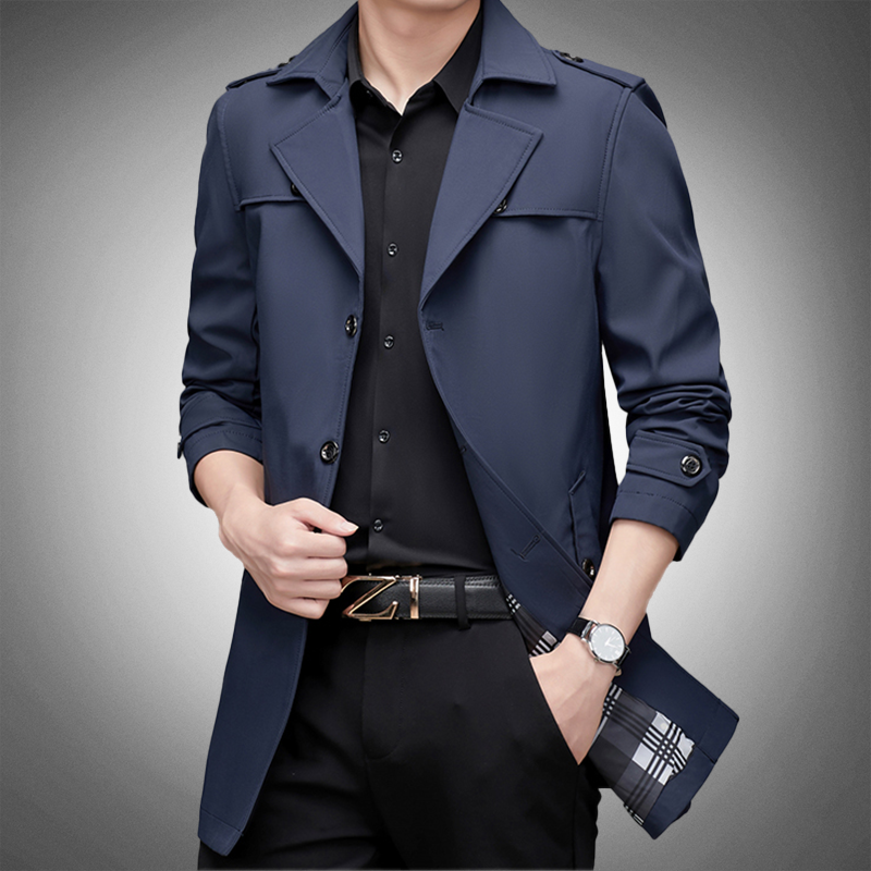 Percival Classic Slim-Fit Trench Coat