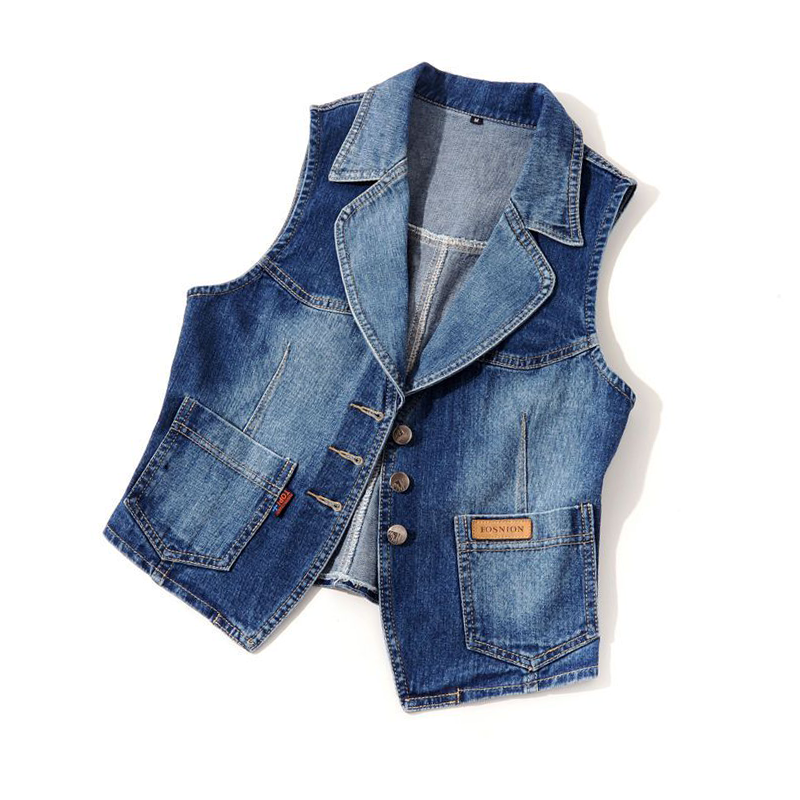 Ava Trendy Denim Vest
