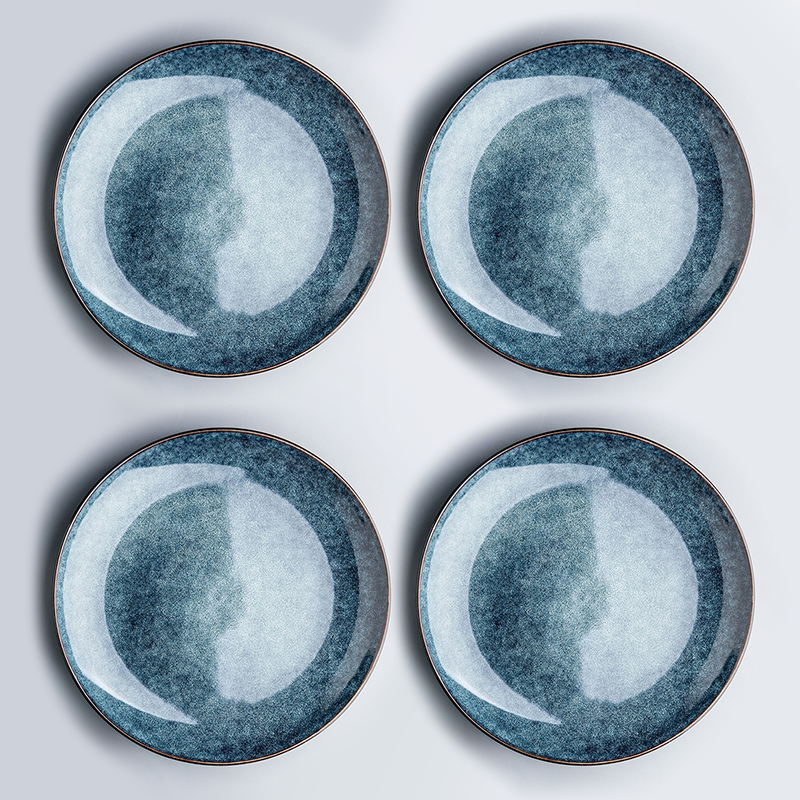 Azure Luxurious Ceramic Plate