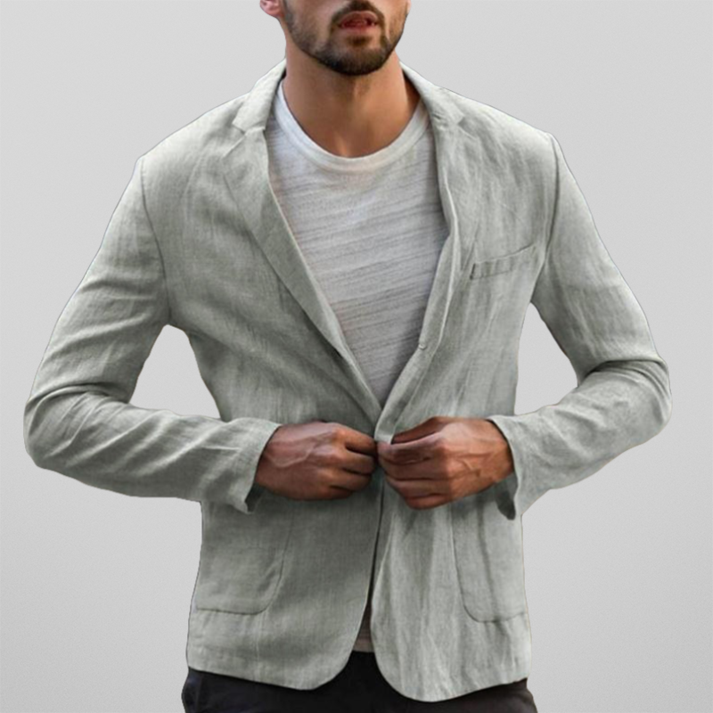 Hayden Chase Classic Linen Blazer