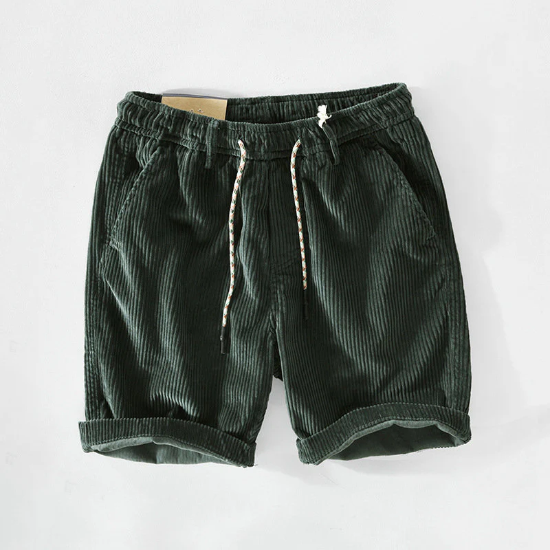 URBAN HYPE COTTON CORDUROY SHORTS