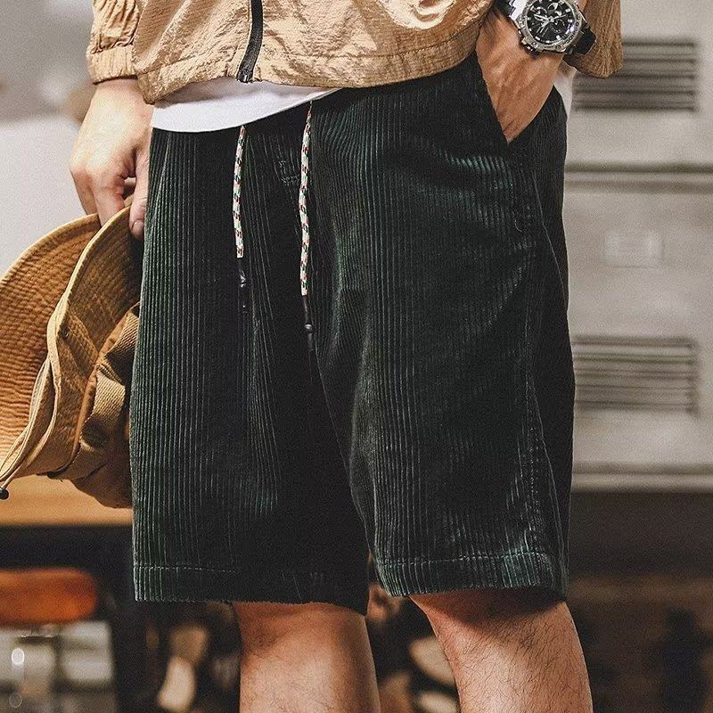 URBAN HYPE COTTON CORDUROY SHORTS