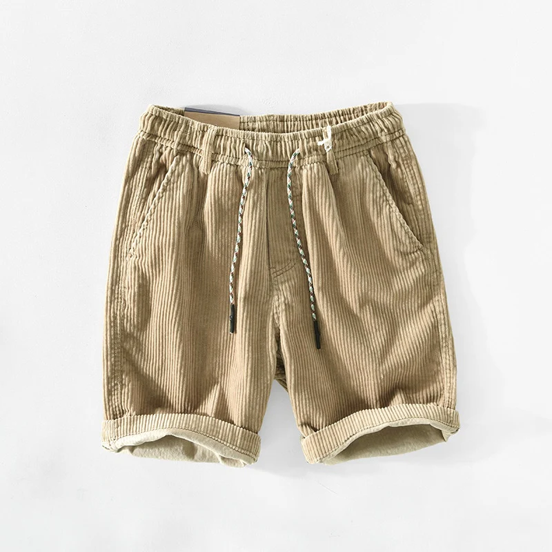 URBAN HYPE COTTON CORDUROY SHORTS