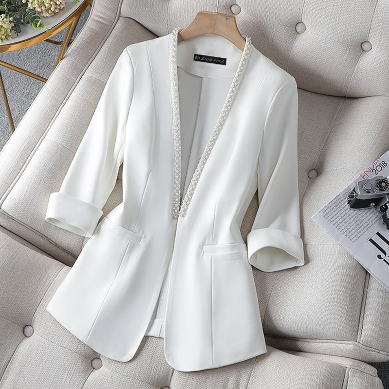 Emilia-Calou Elegant Slim Fit Blazer