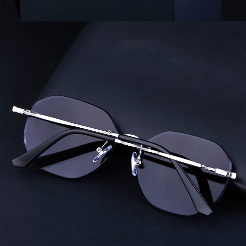 Ember Vintage Rimless Sunglasses
