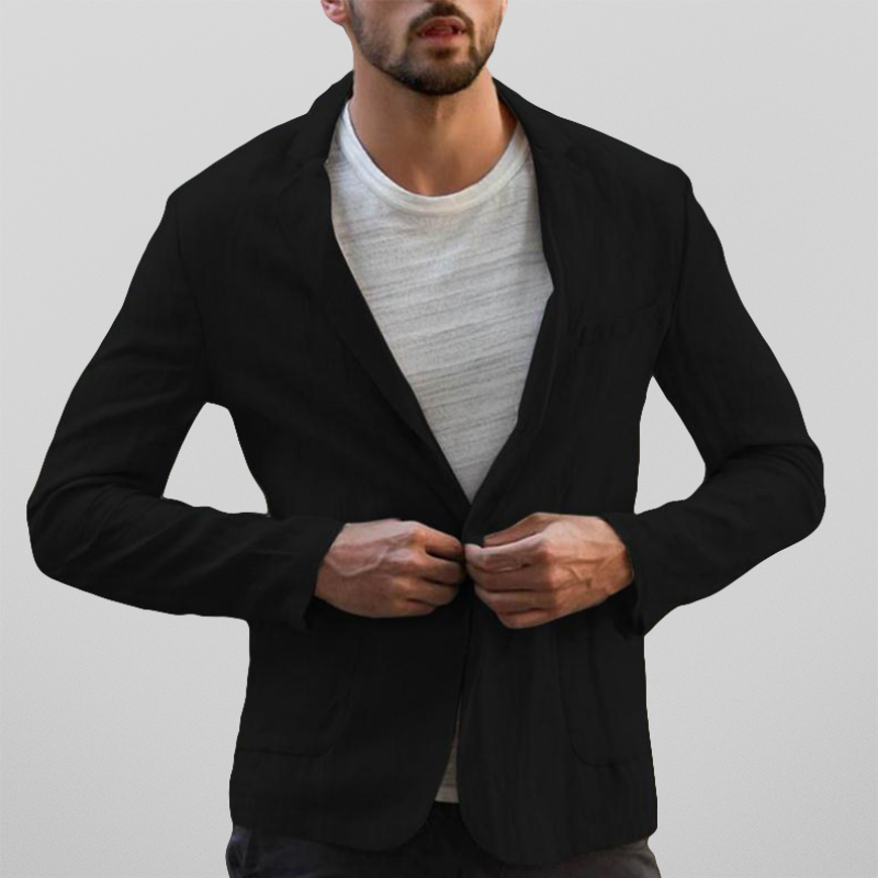 Hayden Chase Classic Linen Blazer