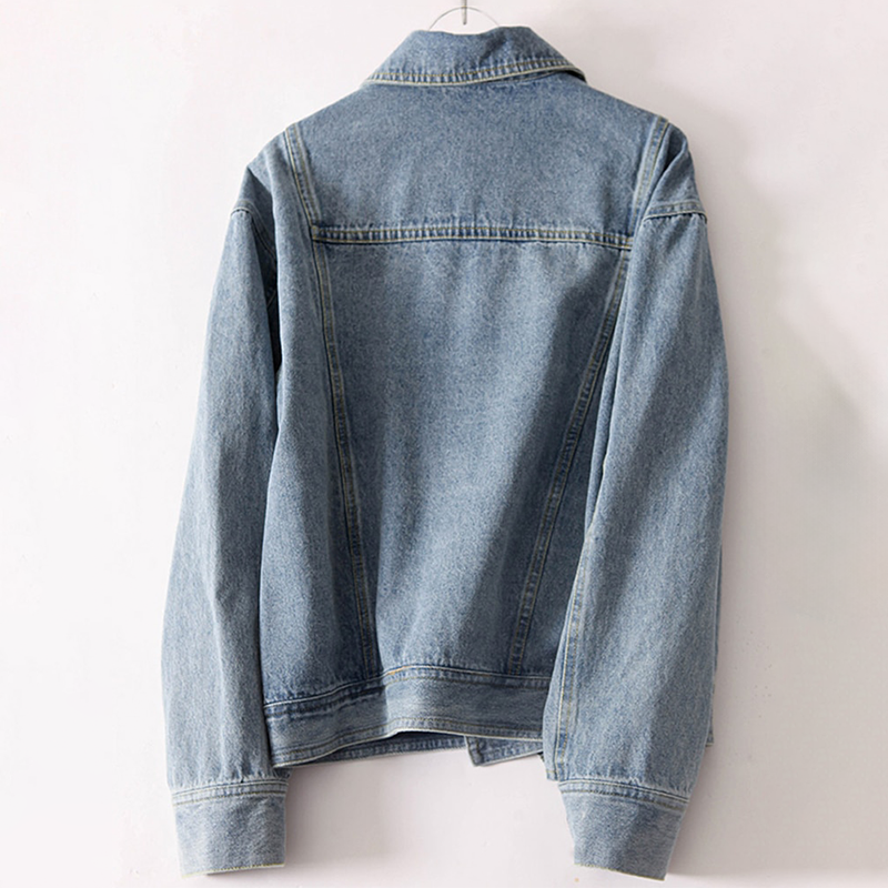 Anastasia Azurlise Vintage Denim Jacket