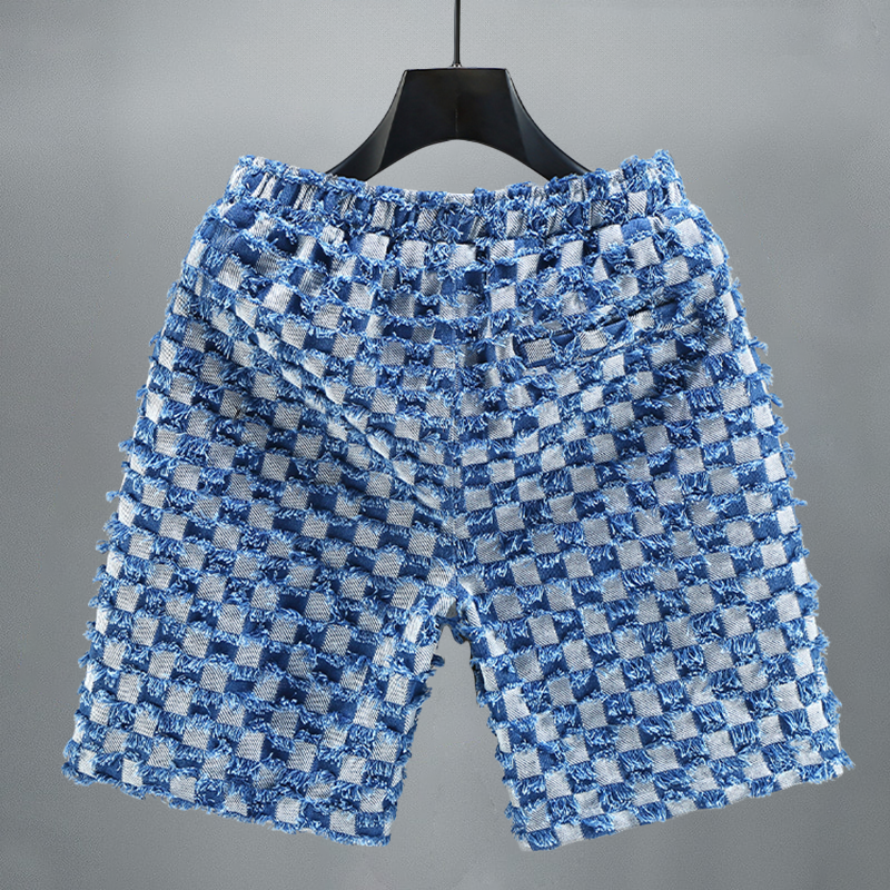 Tanner Slim-Fit Checkered Shorts