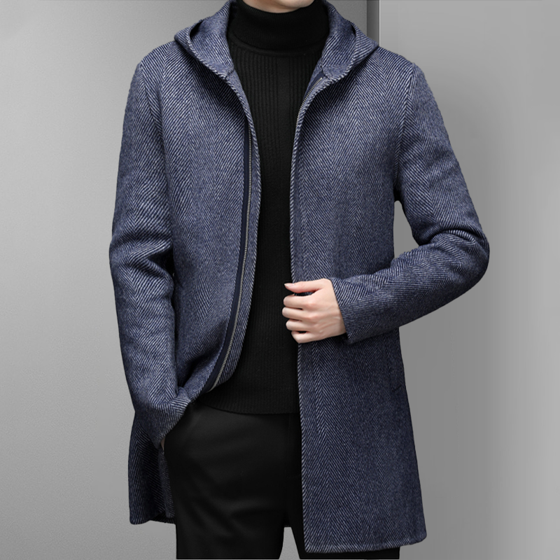 Milano-Calou Contemporary Wool Overcoat