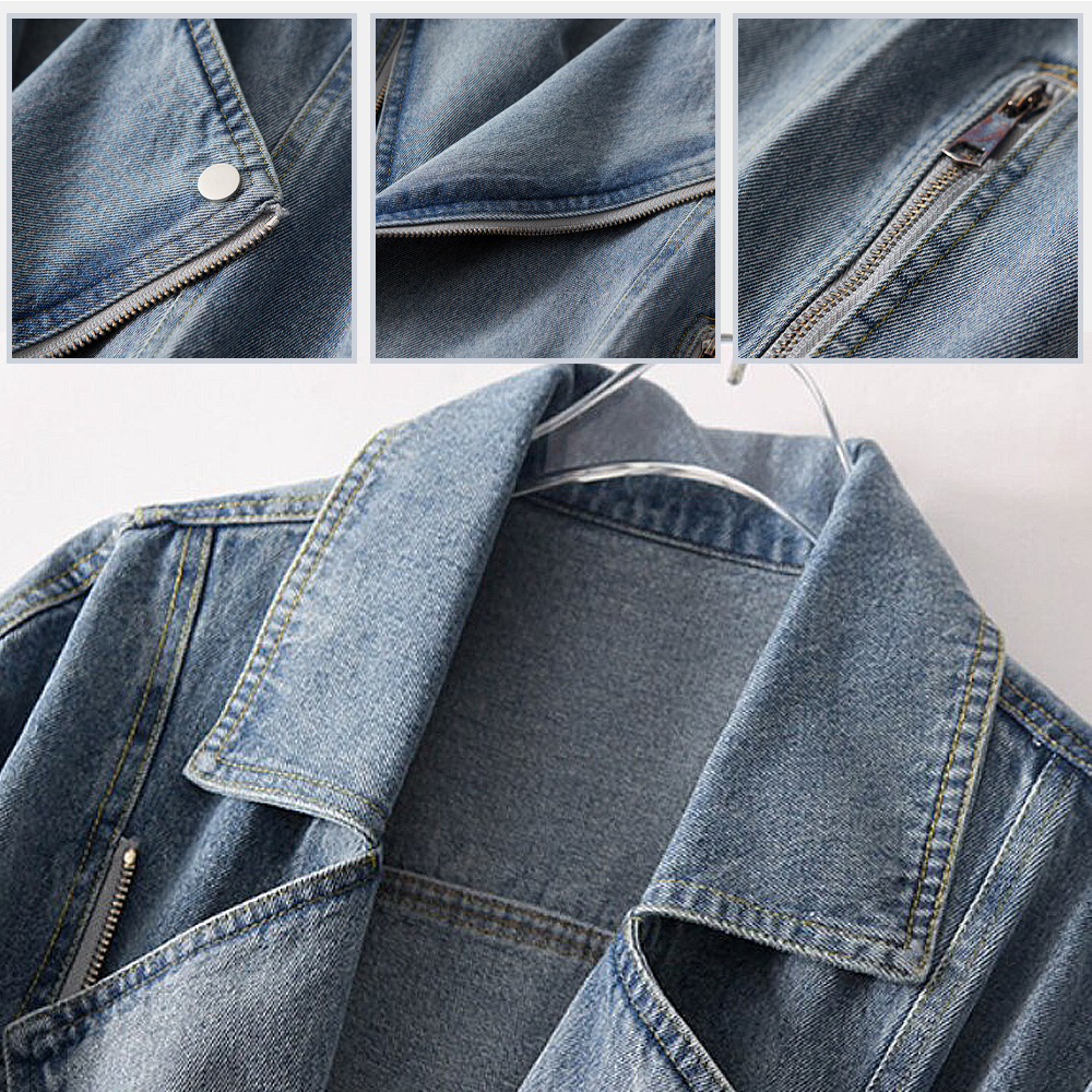 Anastasia Azurlise Vintage Denim Jacket
