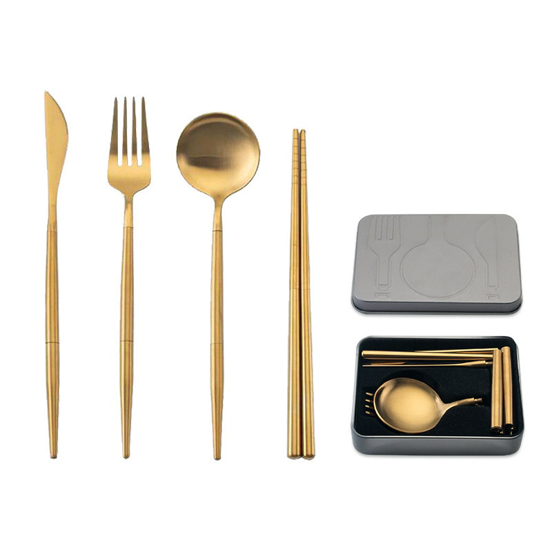 PrestigeCraft™️ Detachable 4pc Cutlery Set