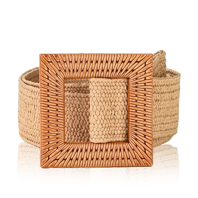 Brianna Braided Leather Belt