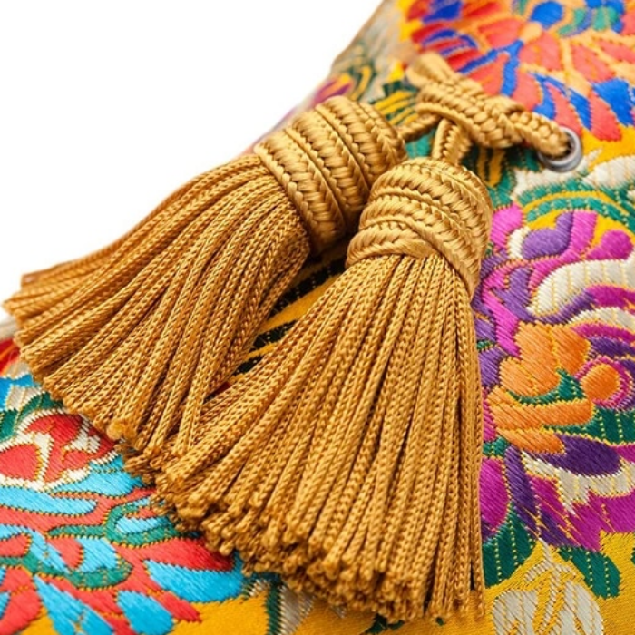 Avery Delicate Tassel Flat Mules