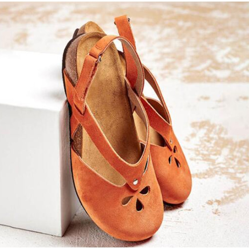 Cleo Contemporary Hollow Out Sandals