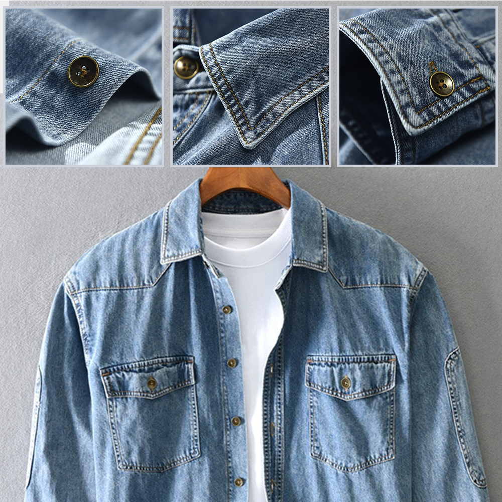 Napoliani Litebreeze™ Classic Denim Shirt