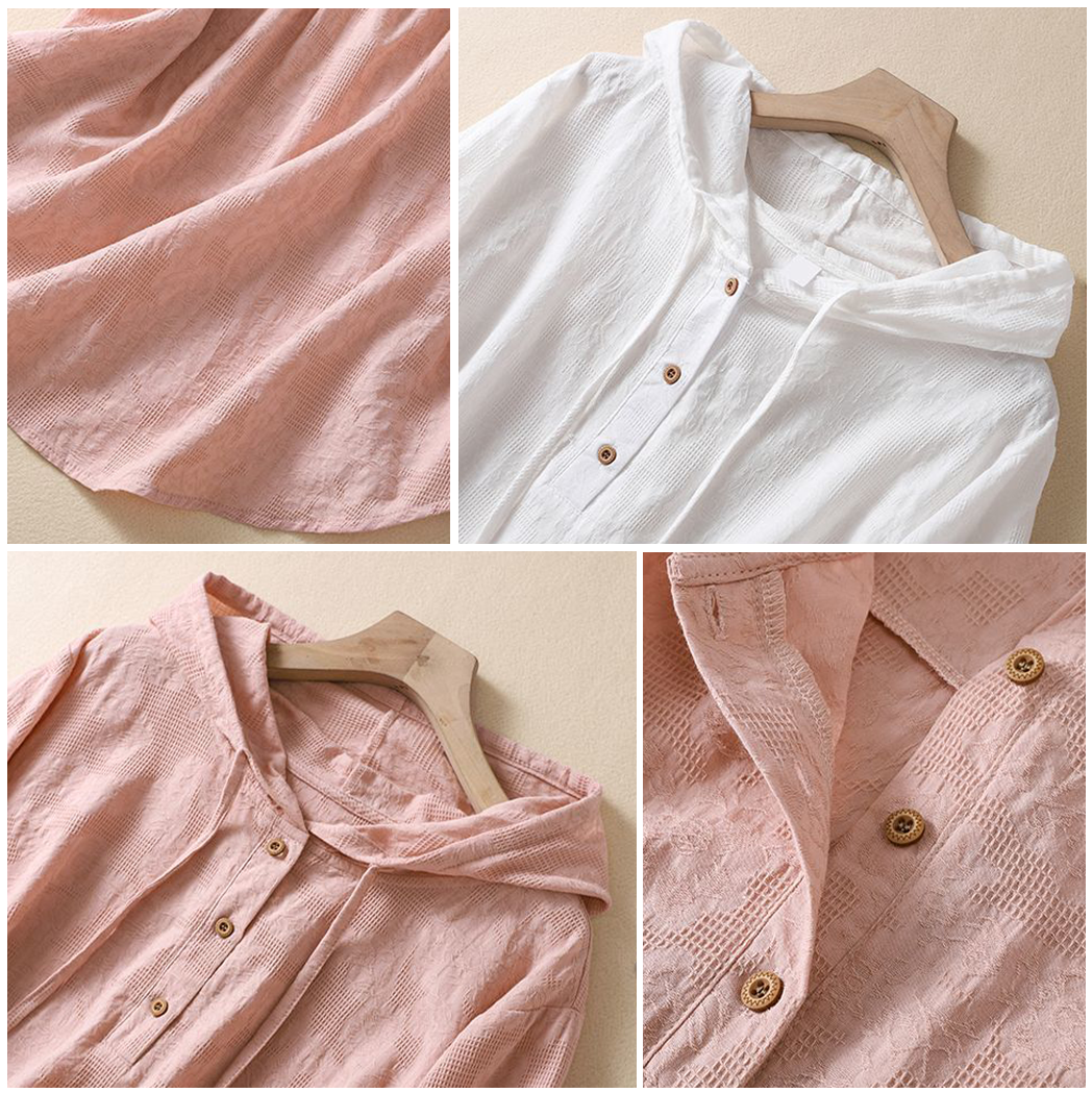 Riley Relaxed Fit Linen Hoodie