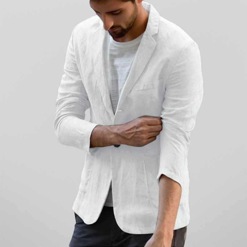 Hayden Chase Classic Linen Blazer