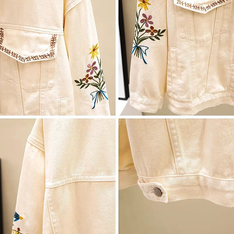 Olivia UrbaneChic™ Floral Embroid Jacket