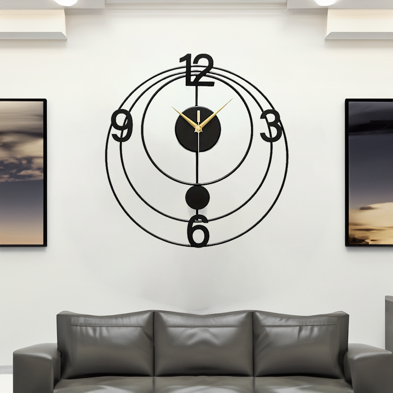 PrestigeCraft™️ Contemporary Wall Clock