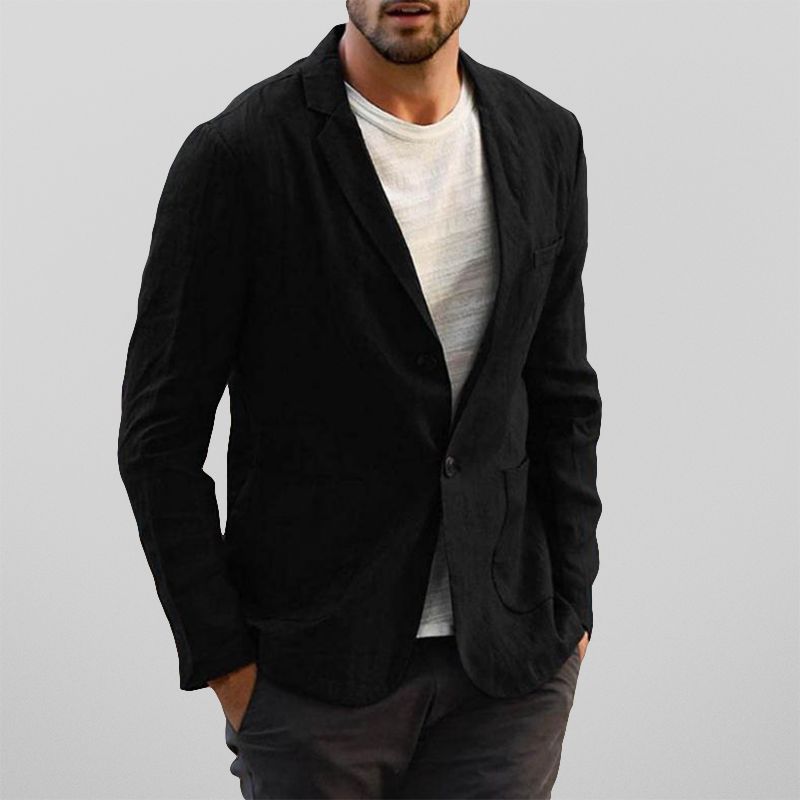 Hayden Chase Classic Linen Blazer