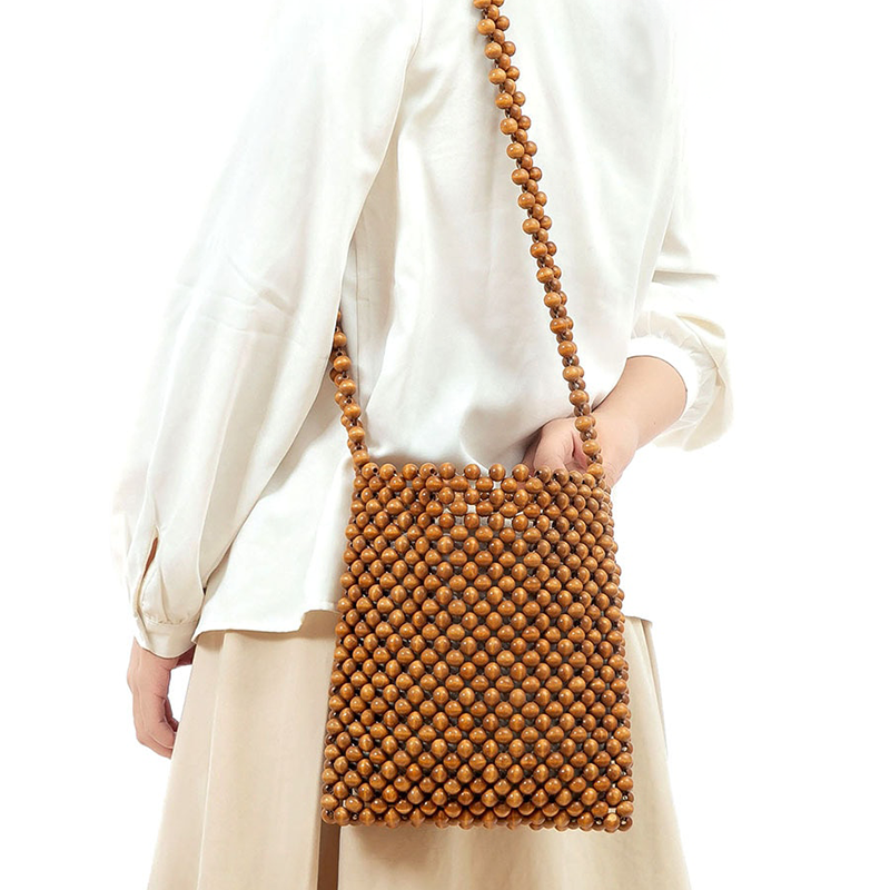 Ava Delicate Beaded Crossbody Bag