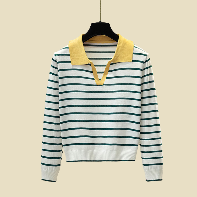 Calienne Chic Sweater Polo