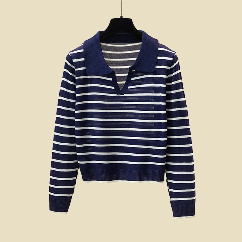 Calienne Chic Sweater Polo