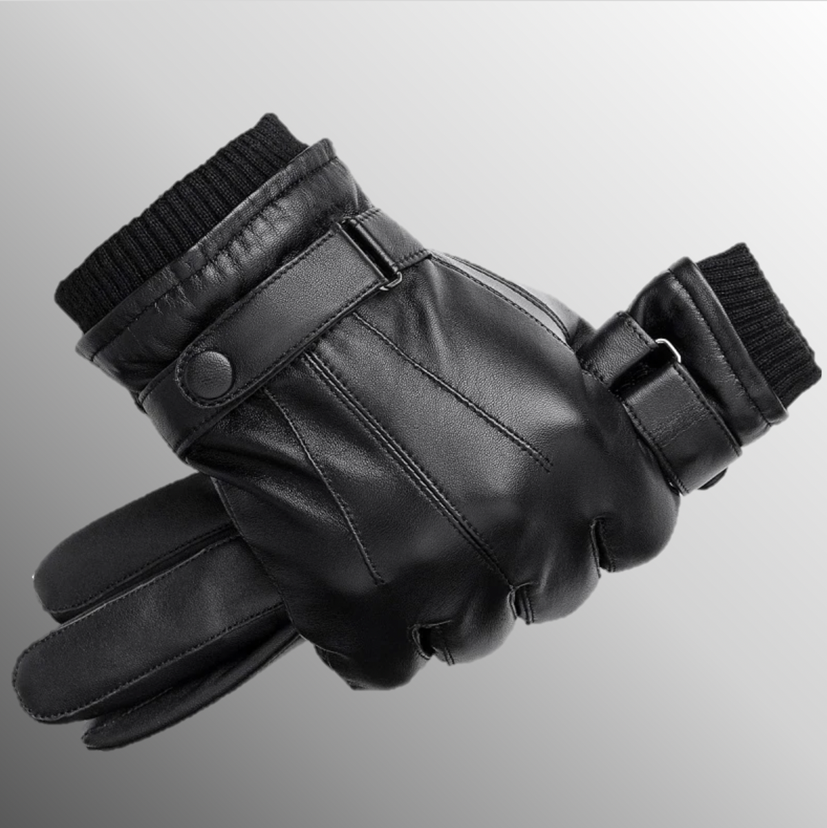 Classic Male Leather Gloves