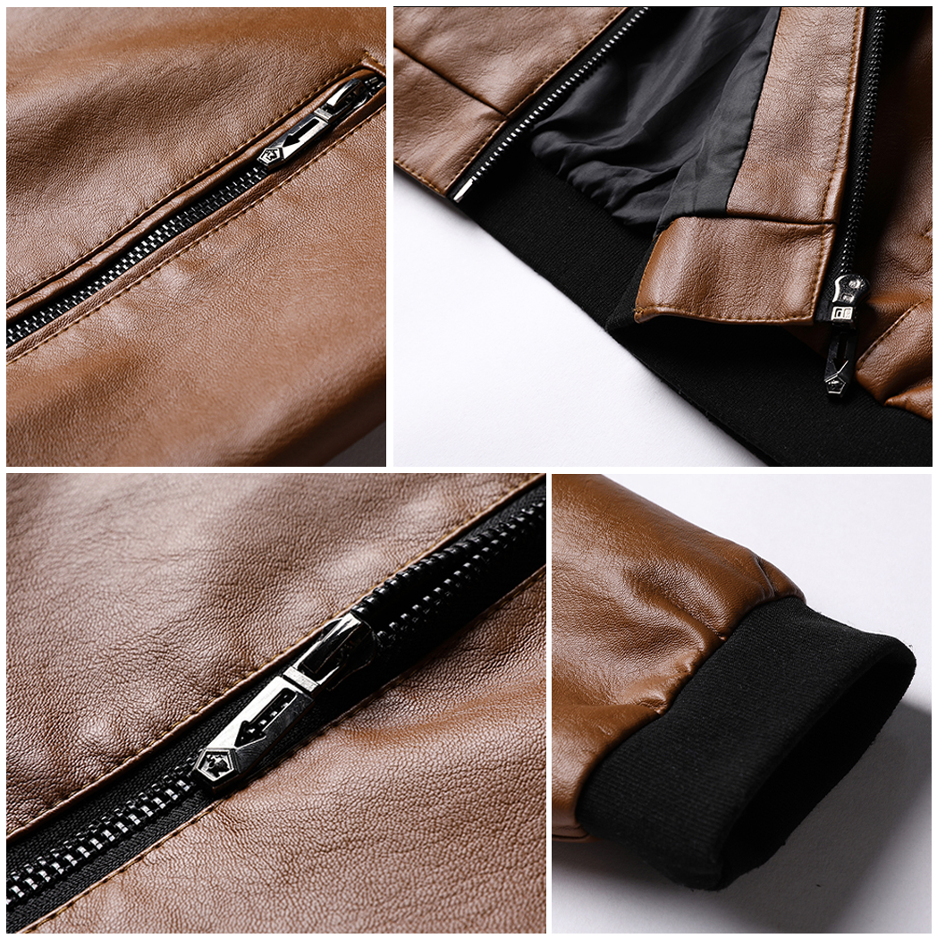 Theodore Henry Elegant Leather Jacket