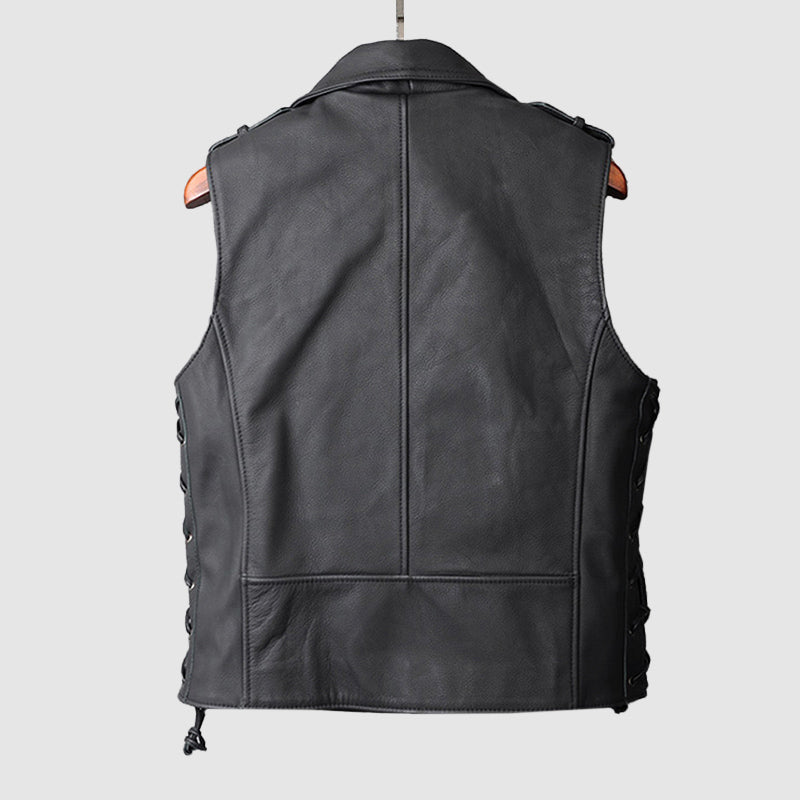 Jaden Vintage Leather Vest