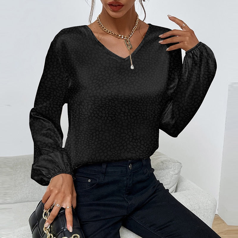 Scarlette Sleek Satin Blouse