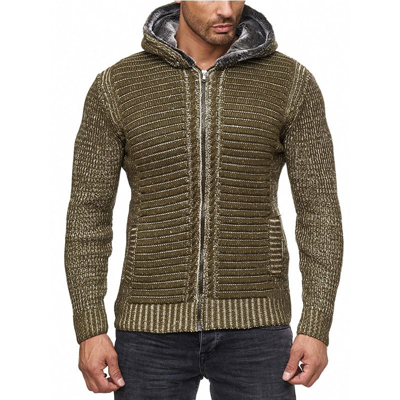 Milano-Calou Slim Fit Zip-Up Hoodie