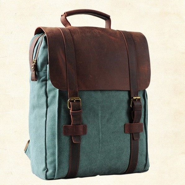 Sebastian Vintage Canvas Backpack