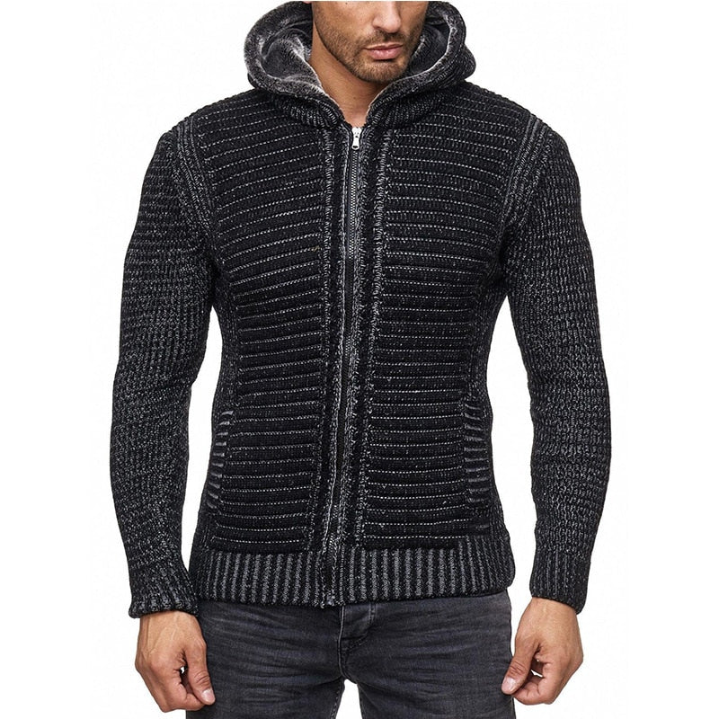 Milano-Calou Slim Fit Zip-Up Hoodie