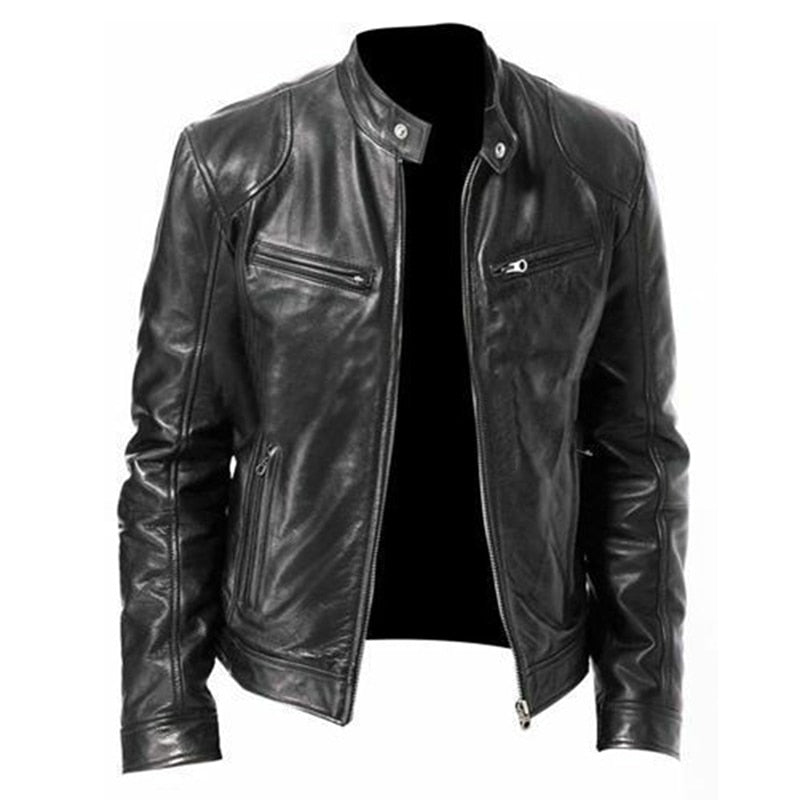 Diot-Milan Sleek Leather Jacket