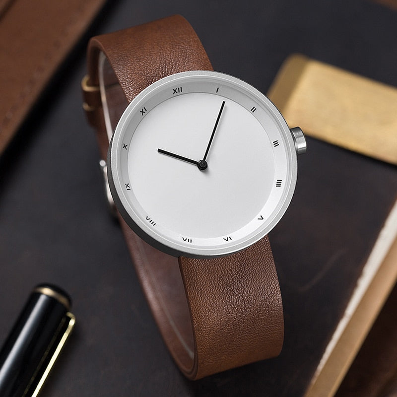 Theodore Elegant Leather Watch