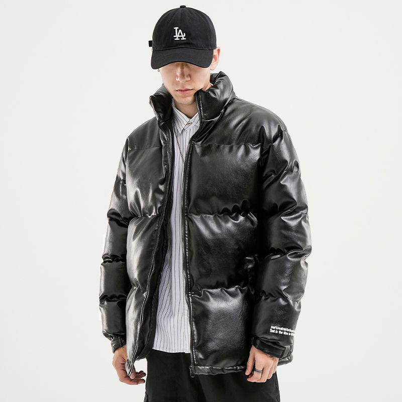 Woodvoice Exclusive Padded Leather Jacket