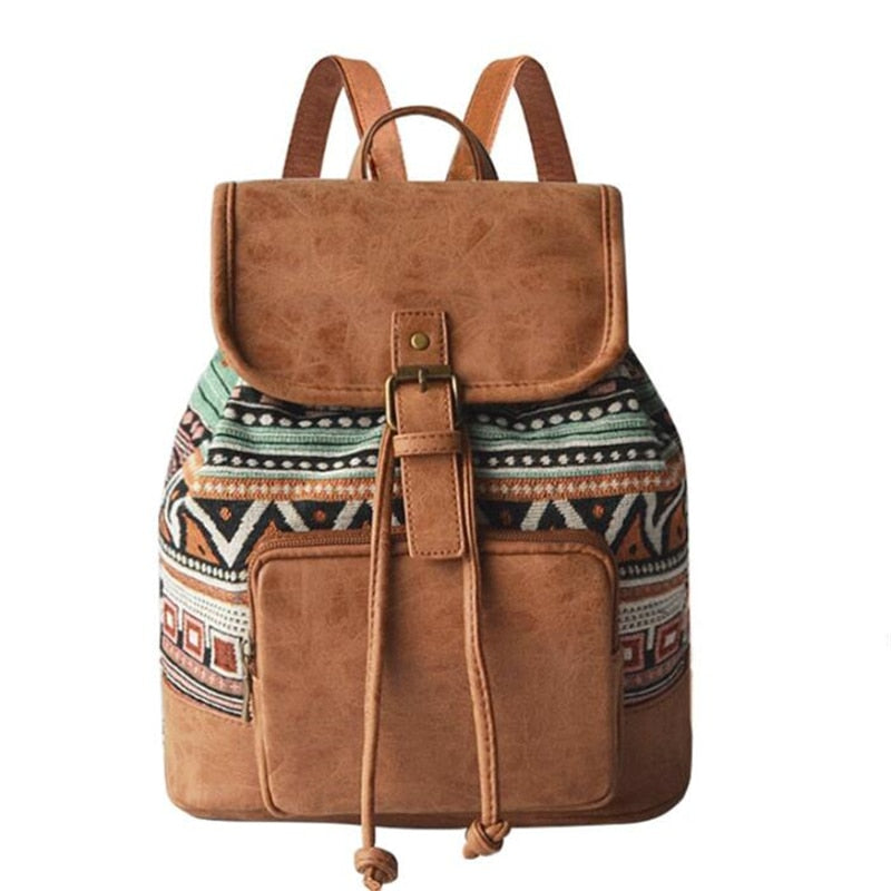 Emilia-Calou Modish Canvas Backpack