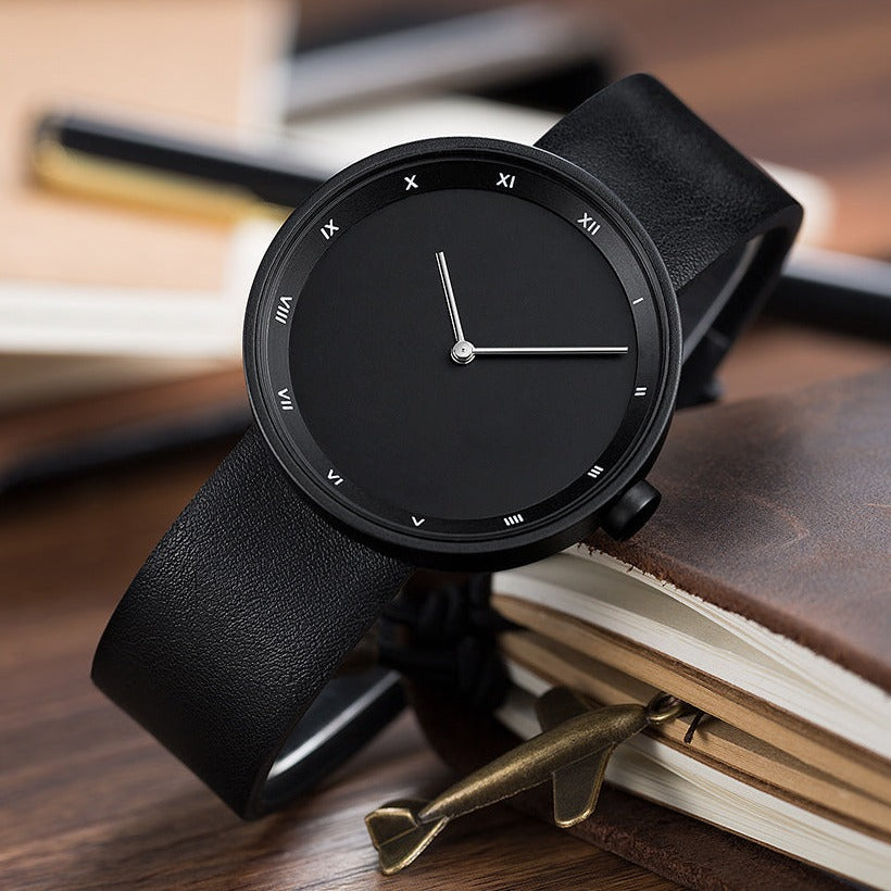 Theodore Elegant Leather Watch