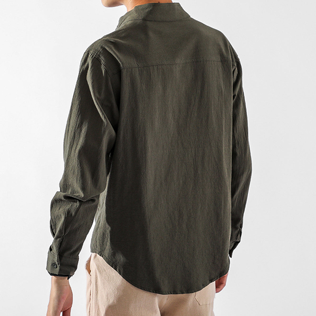 Saint Morris Contemporary Linen Shirt