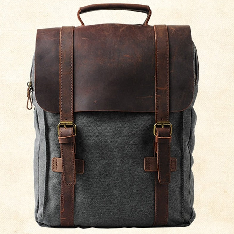 Sebastian Vintage Canvas Backpack