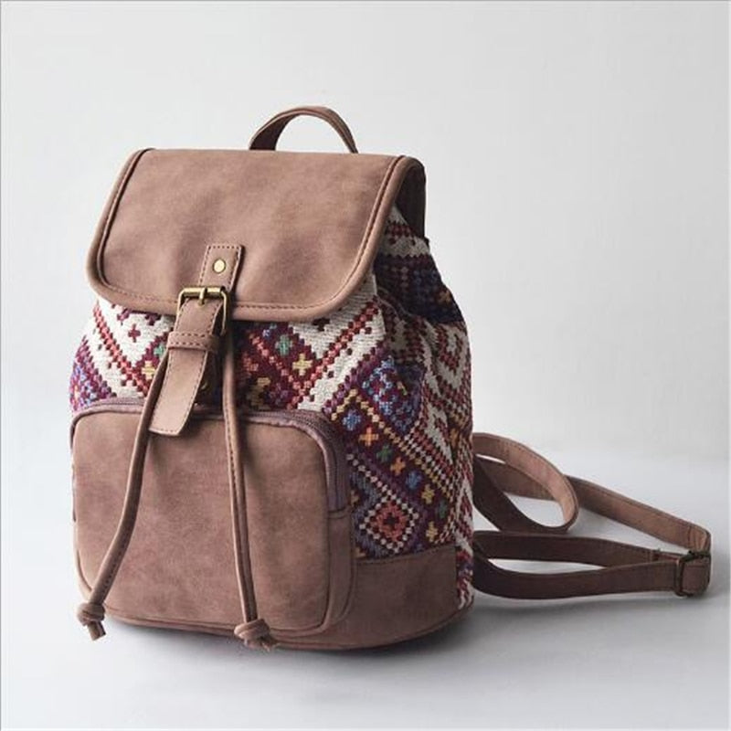 Emilia-Calou Modish Canvas Backpack
