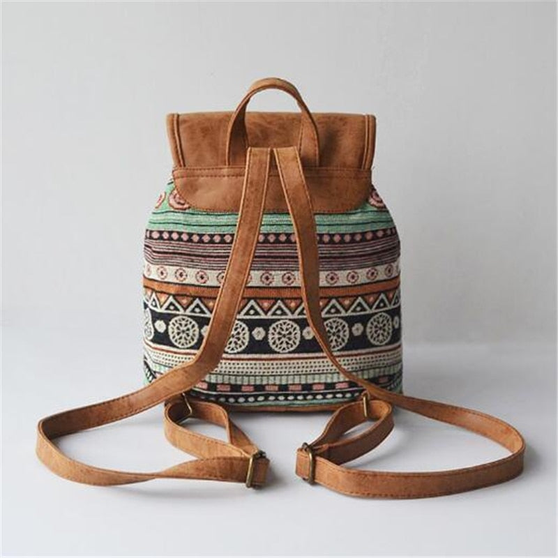 Emilia-Calou Modish Canvas Backpack