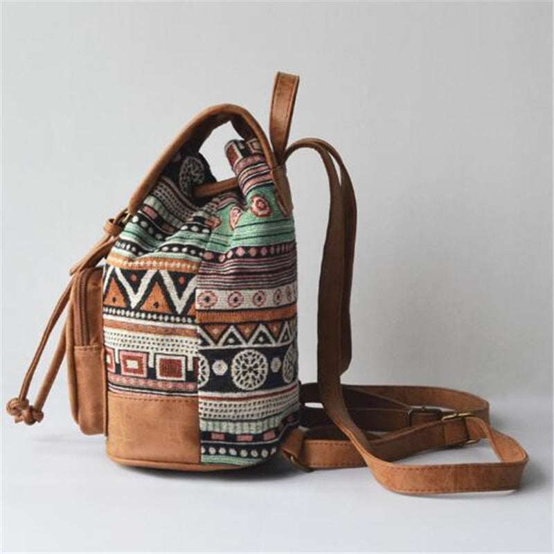 Emilia-Calou Modish Canvas Backpack