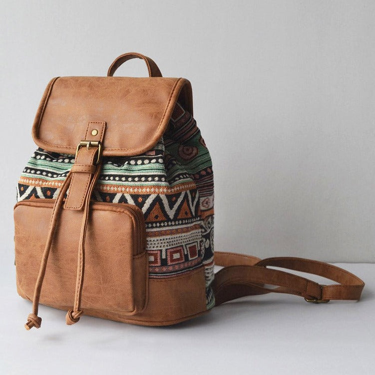 Emilia-Calou Modish Canvas Backpack