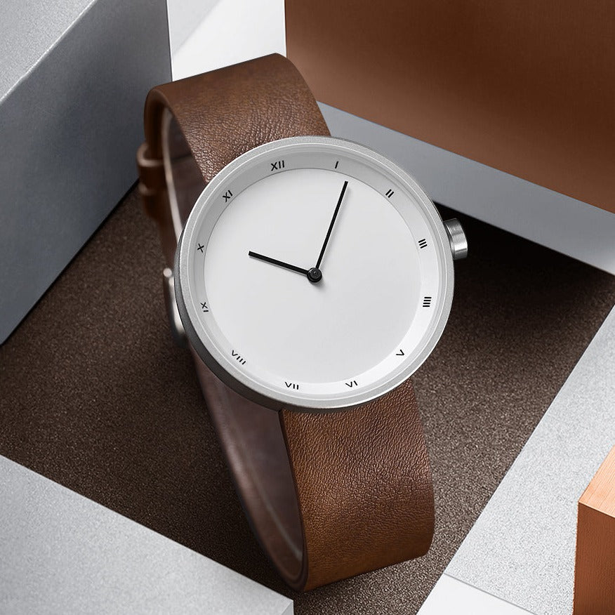 Theodore Elegant Leather Watch